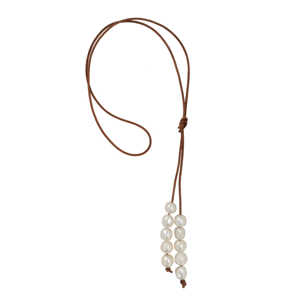 Meraki Necklace in Freshwater Pearls
