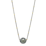 Treasure Island Necklace in Tahitian Pearl