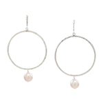 Freshwater Pearl Infinity Hoops