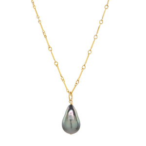 Cay Necklace in Tahitian Pearl