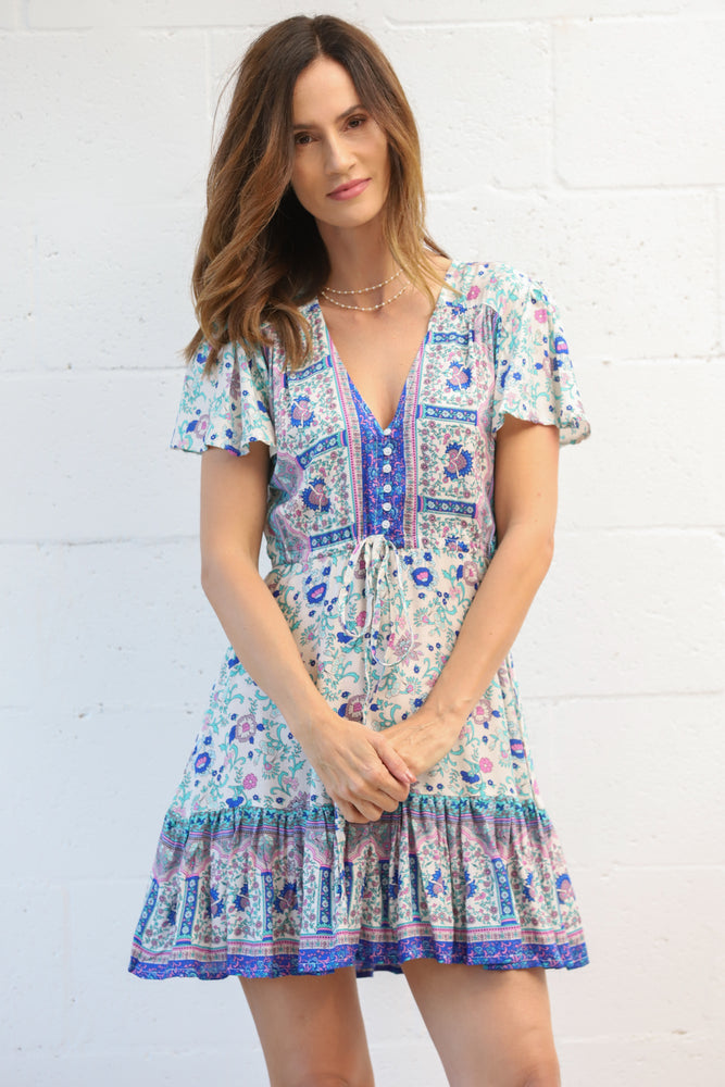 Capetown Mini Dress in Soiree
