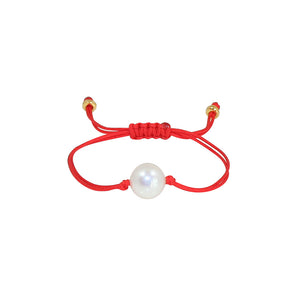 
            
                Load image into Gallery viewer, Freshwater Pearl Splash Bracelet in Red
            
        