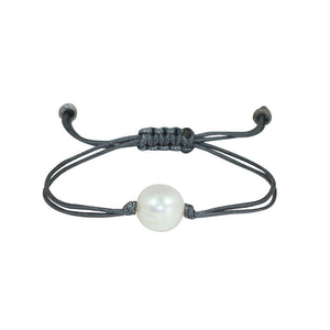 
            
                Load image into Gallery viewer, Freshwater Pearl Splash Bracelet in Charcoal
            
        