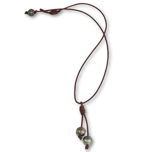 Catos Necklace in Tahitian Pearls