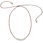 Freshwater Pearl Five Slide Necklace