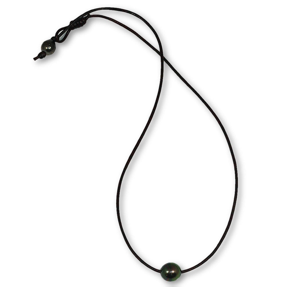 Single Tahitian Pearl Slide Necklace