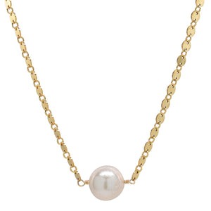 
            
                Load image into Gallery viewer, Mae Necklace in Freshwater Pearl
            
        