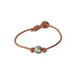 Tahitian Pearl Single Station Bracelet -- Sea Lustre Jewelry - 1