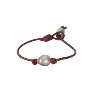 Tahitian Pearl Single Station Bracelet -- Sea Lustre Jewelry - 2