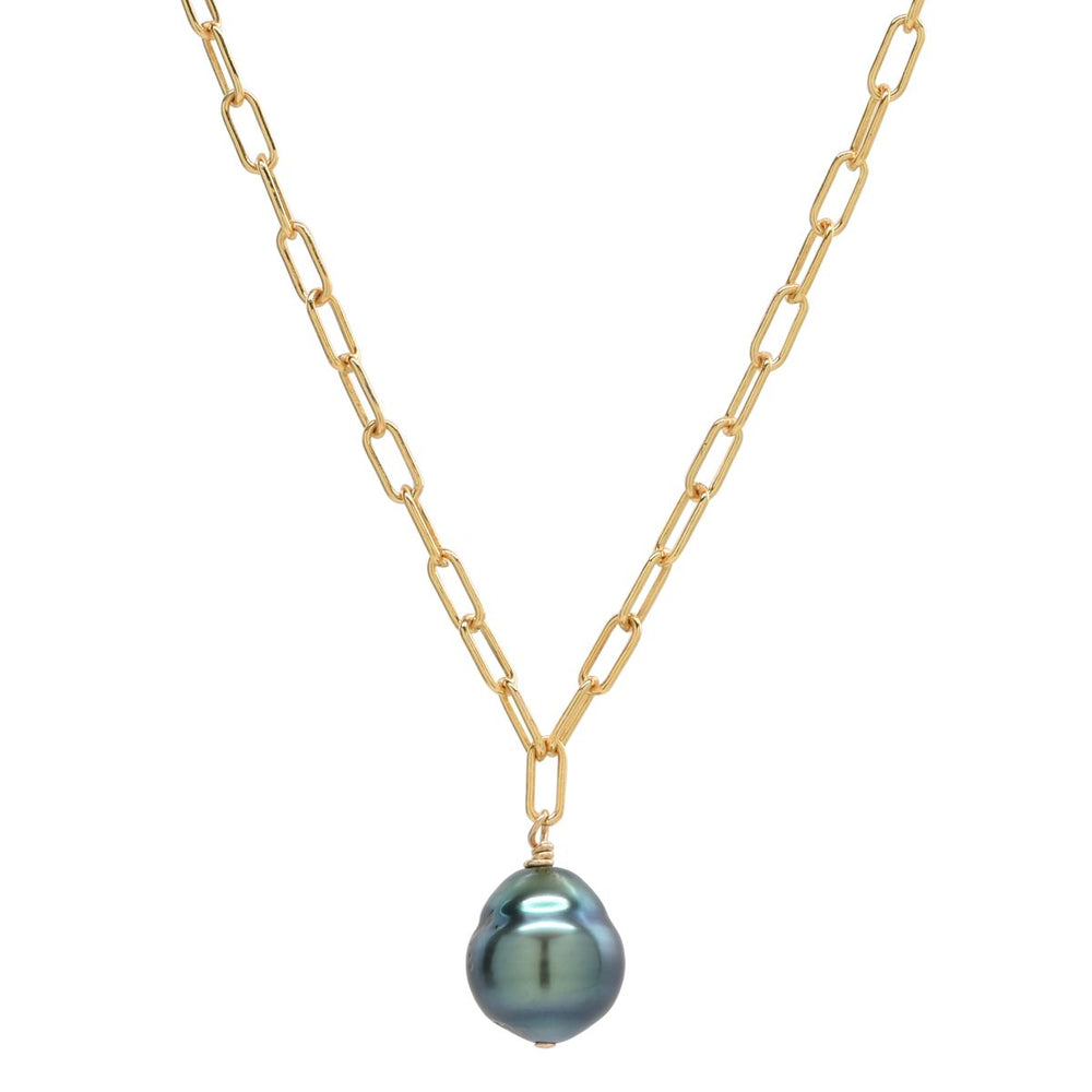 
            
                Load image into Gallery viewer, Mali Necklace in Tahitian Pearl
            
        
