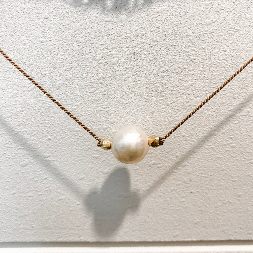 Freshwater Pearl Traveler Necklace