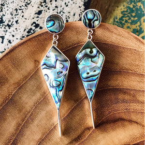 
            
                Load image into Gallery viewer, Talia Earring in Abalone
            
        