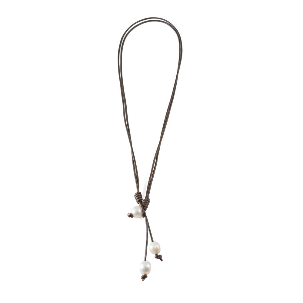 Freshwater Pearl Drop Necklace -- Sea Lustre Jewelry - 2
