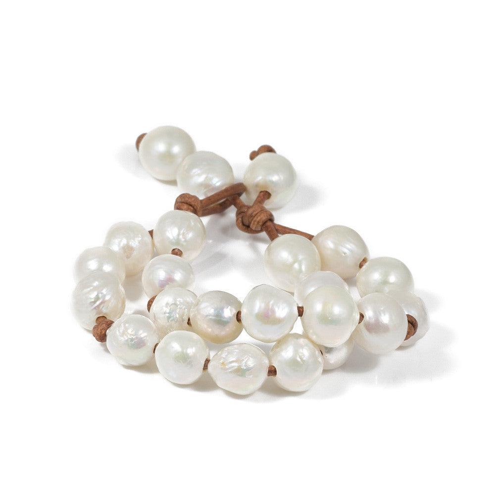 Baroque Pearl Solana Bracelet -- Sea Lustre Jewelry