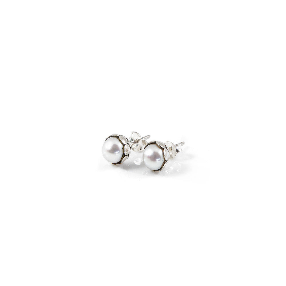 
            
                Load image into Gallery viewer, Lombok Freshwater Pearl Stud Earrings -- Sea Lustre Jewelry
            
        