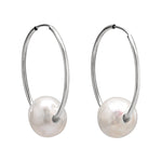 Endless Pearl Hoops